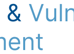 Security-&-Vulnerability-Assessment